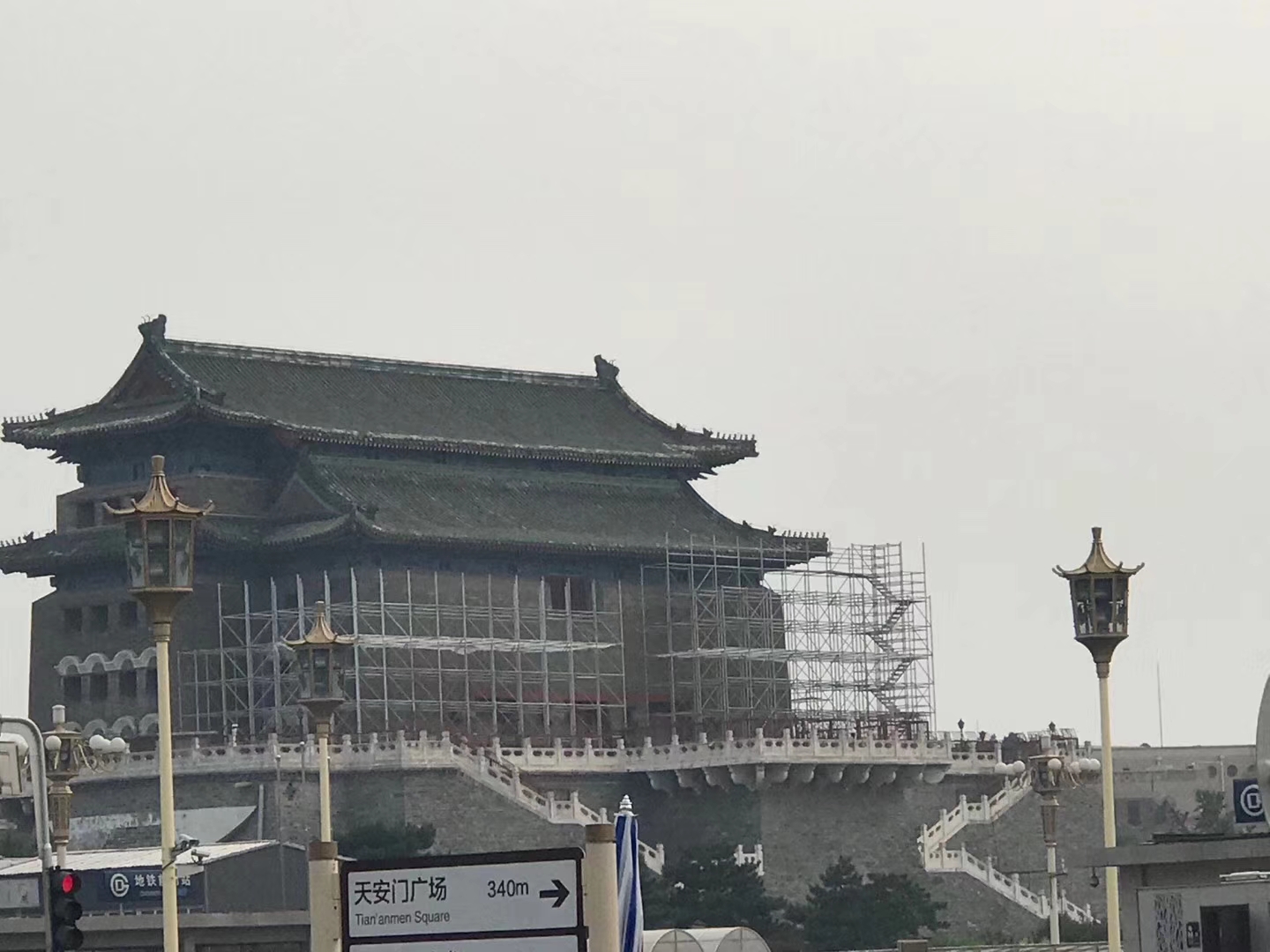 盤扣式腳手架比傳統腳手架施工周期短，效果更好！(圖1)
